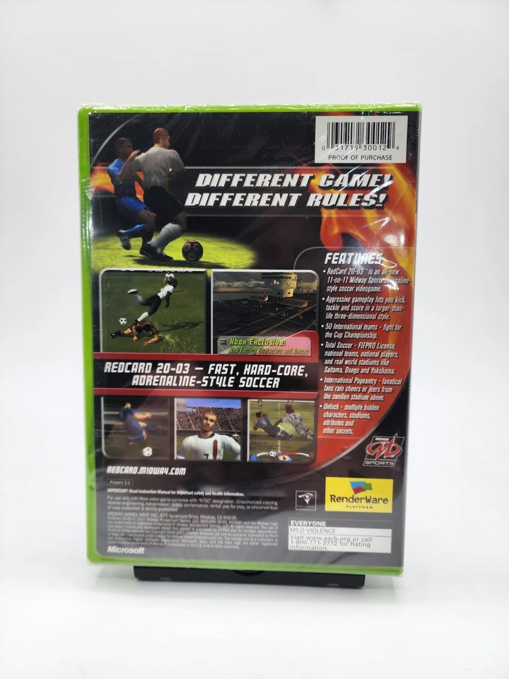RedCard 2003 Original Xbox Complete Brand New Rare  - Image 2 of 4