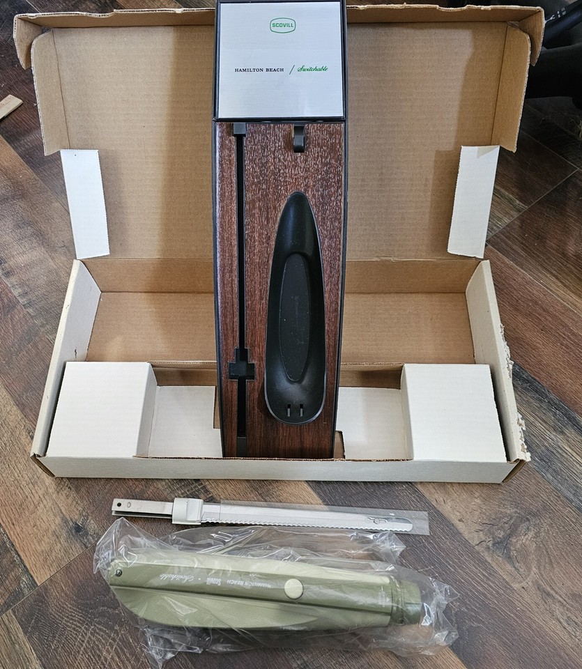 Vintage Hamilton Beach Scovill Electric Knife Model 297A with Box eBay