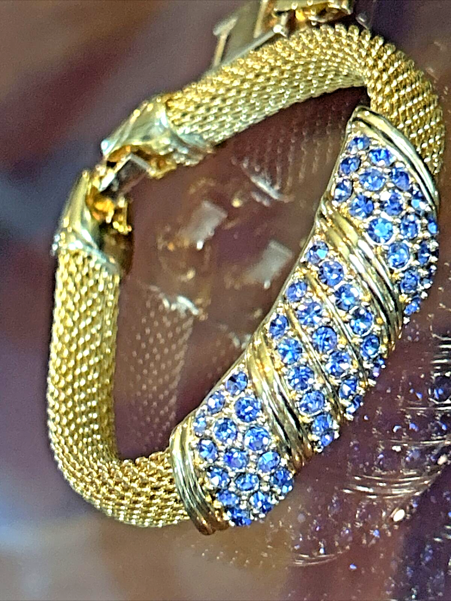 Camrose & Kross Jacqueline Kennedy JBK Tanzanite Purple Rhinestone