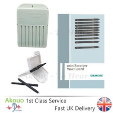 Siemens Mini Receiver Wax Guards Sivantos Signia miniReceiver Pack of 8 Filters