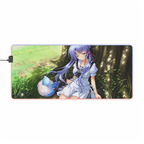 Anime Summer Pockets RGB LED Mouse Pad (Desk Mat) - Picture 8 of 8