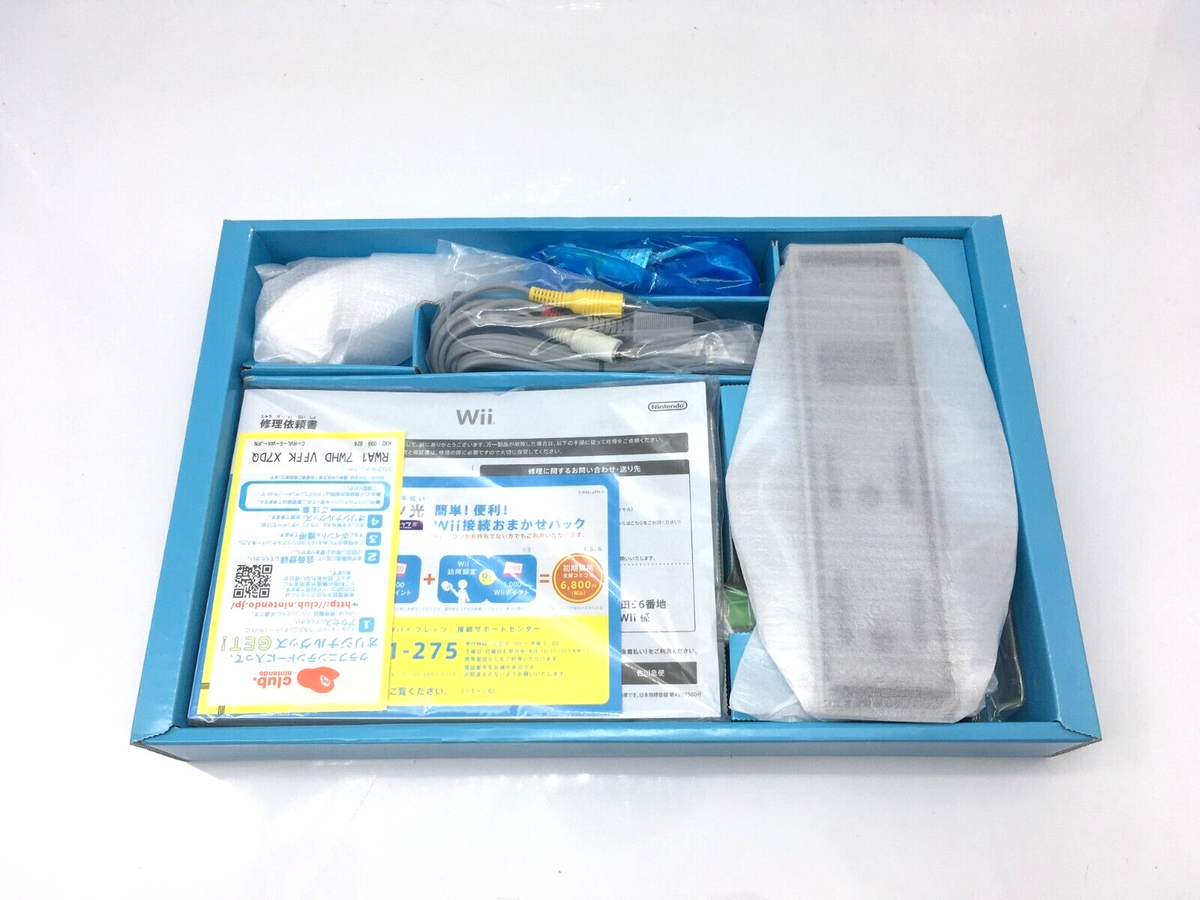 Old Stock New Nintendo wii Home console white color RVL-00