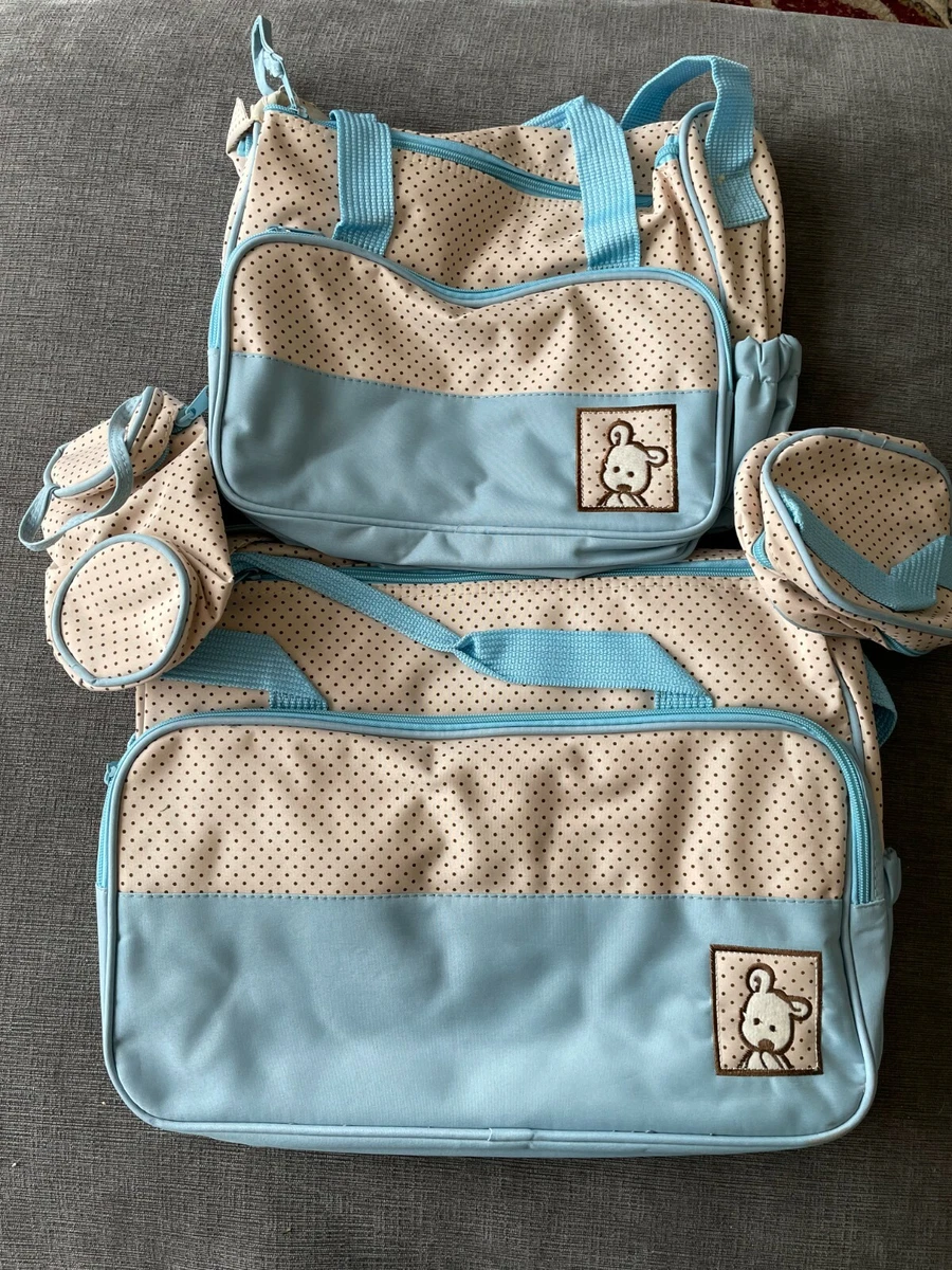 Baby blue cheap changing bag