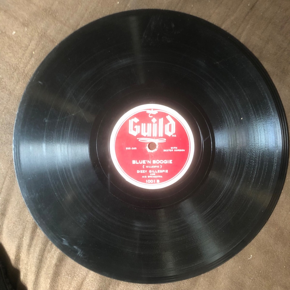 DIZZY GILLESPIE with CHARLIE PARKER Groovin' High 1945 Guild