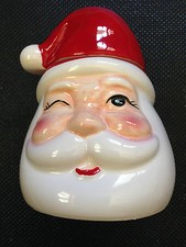 SANTA CLAUS VANILLA CANDLE NEVER USED 5" TALL 