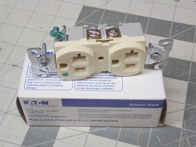 Two (2) Hospital Grade Outlets ARROW-HART  20A 5-20R #8300V
