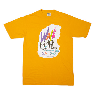ONEITA Walk For Someone You Love Herren T-Shirt Orange M