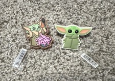 Baby Yoda Croc Shoe Charms Jibbitz New Rare