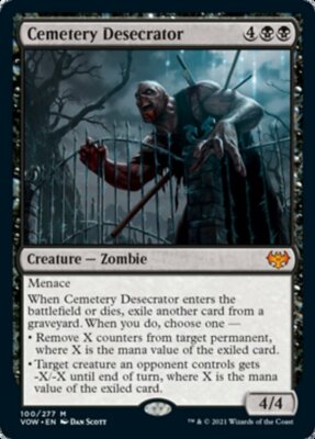 Cemetery Desecrator - Crimson Vow - MTG VOW