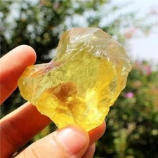 Natural Citrine Raw Stone Crystal Mineral Specimen Reiki Healing Energy Gifts