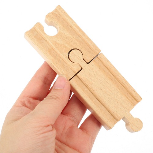 8pcs Wooden Train Track Accessories Set Compatible with Most Wooden Kits - Picture 8 of 12