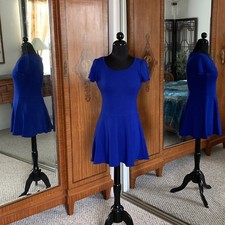 Eliza J Ponte Knit Skater Dress