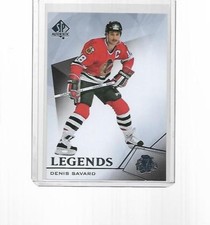 2015-2016 SP AUTHENTIC HOCKEY LEGENDS DENIS SAVARD #123
