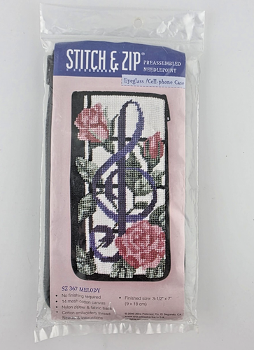 Stitch & Zip Eyeglass Cell Phone Case SZ 367 Melody New Sealed