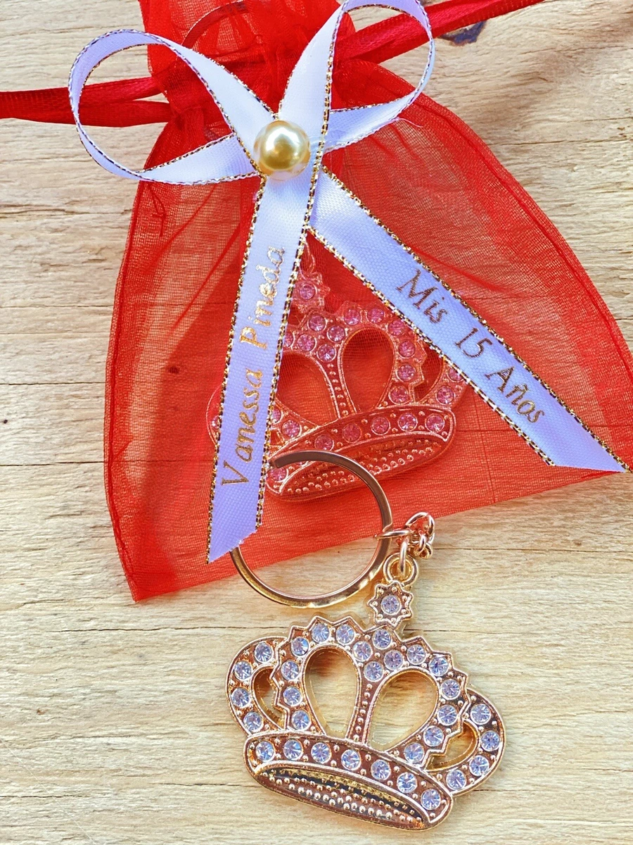 12 Quinceanera Favors Crown Sweet 16 Recuerdos Para Quinceañera Custom R, recuerdos para 15 años - Vimarsana News