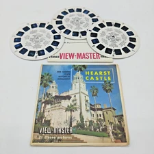 Hearst Castle  San Simeon   View Master S5  Packet   1960s