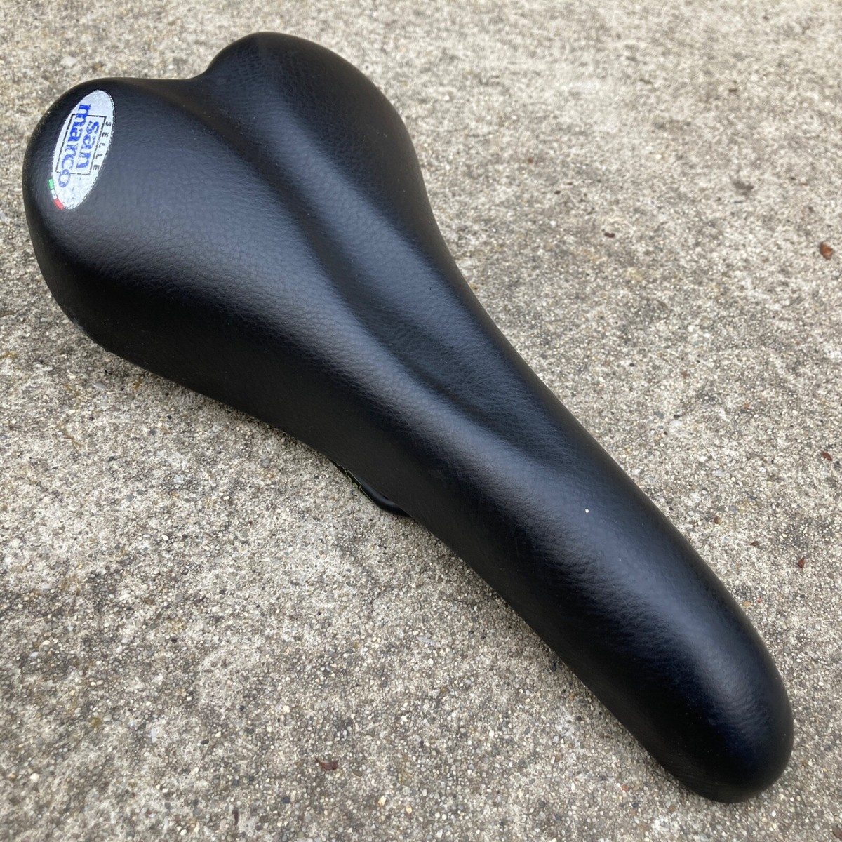 Selle San Marco Black Road Gravel MTB Comfort Saddle Black MG Rails Vintage