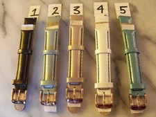 INVICTA AUTHENTIC 16MM GENUINE LEATHER WATCH STRAP/BAND WITH ROSE GOLD BUCKLE