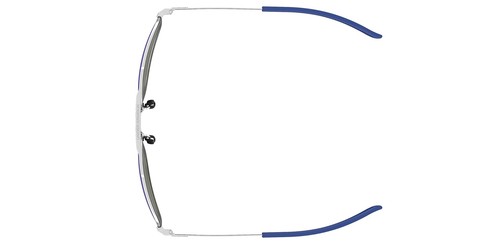 Neue Under Armour Ua Impulse Sonnenbrille für Herren, königsblau Palladium, 59 mm 16 mm US - Bild 5 von 8