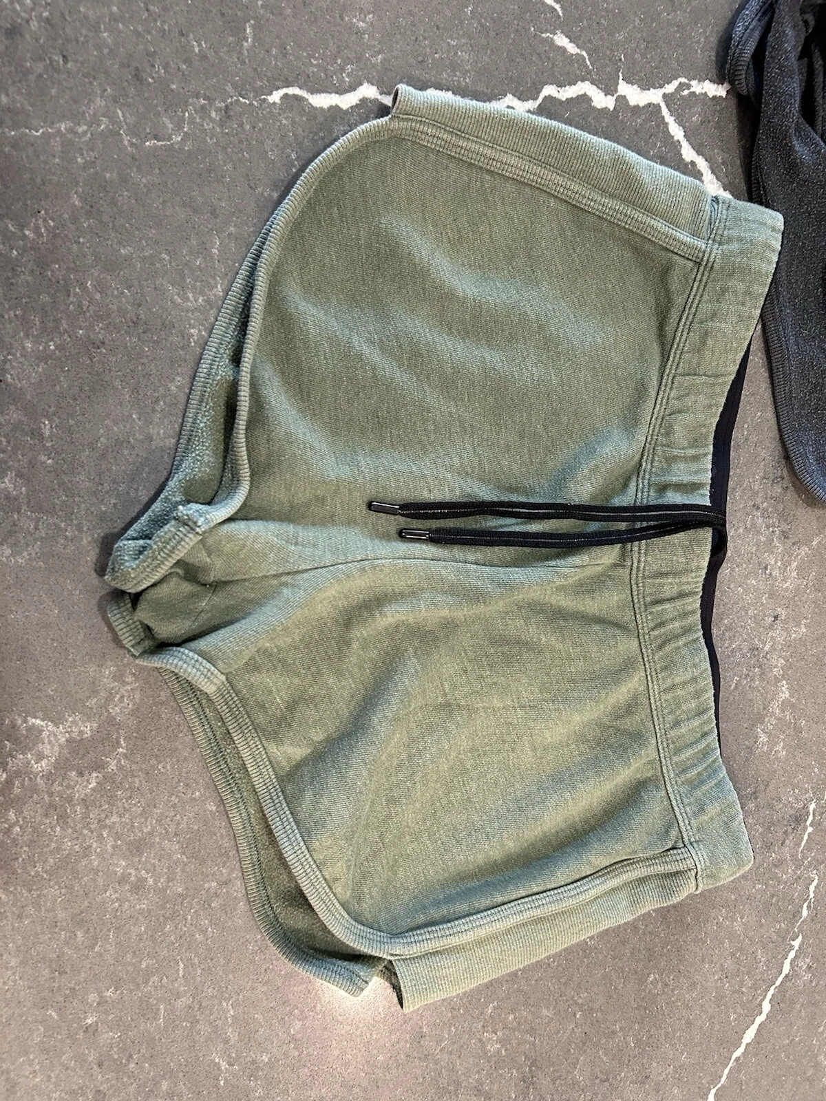 victoria-secret-vs athletic olive gray lot 2 shorts