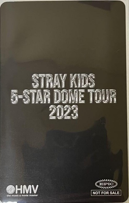 Stray Kids 5-STAR DOME TOUR 2023 LIVE BLU-RAY JAPAN POB HMV