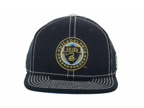 Philadelphia Union Adidas M217Z MLS Player Team Logo Flex Fit Soccer Cap - Image 2 of 4