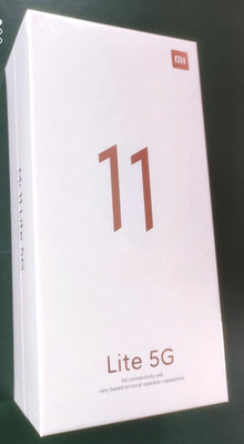 Xiaomi Mi 11 Lite 5G Truffle Black 128GB SIM Free Unopened Smartphone