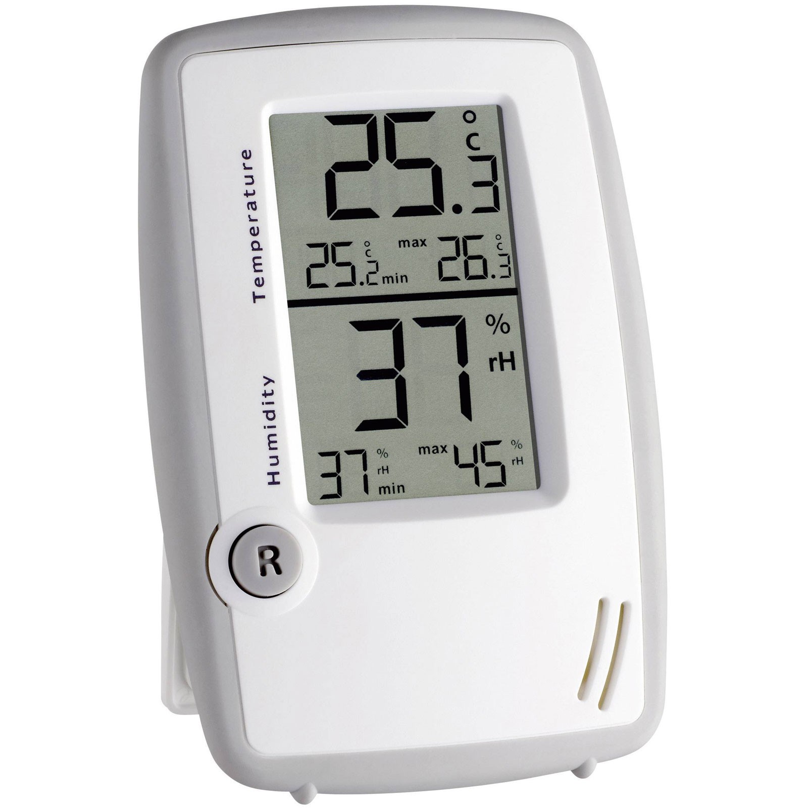 TFA Dostmann Digital Thermo-Hygrometer Large Display Wall-Mountable