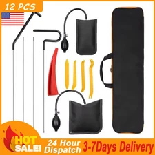 12pcs Emergency Auto Tool Kit Universal Car Door/Window Lockout Pry Tool Set