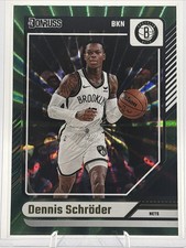 2024-25 Donruss Dennis Schroder Holo Green Laser Nets