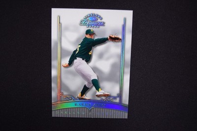 Barry Zito 2003 Donruss Timeless Treasures Silver /50 Parallel #13 Athletics
