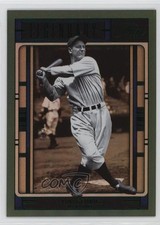 2025 Panini Three and Two Legendary Emerald 3/5 Lou Gehrig #L-LGG HOF 0hw6