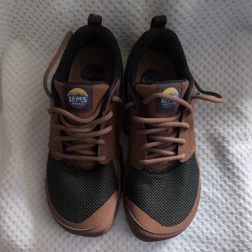 LEMS Primal Zen Woodland Men's 10.5 Brown Minimalist Barefoot Shoes no box