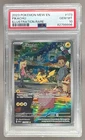 82799996 Pikachu 2023 Pokemon SV 151 #173 Illustration Rare PSA 10 Slab Damage