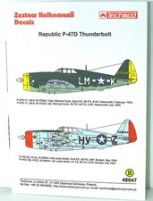 1/48 Techmod Decals #48047 P-47 Thunderbolt