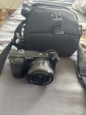 Sony Alpha ILCE-6000 24.3 MP Digitalkamera - Schwarz (Nur Gehäuse)