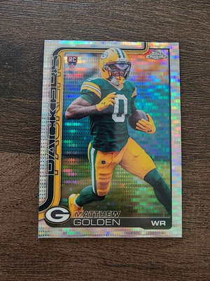 #ad Matthew Golden RC 2025 Topps Chrome Pulsar Refractor Packers Rookie $6.99