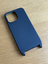 Xouxou black iPhone 15 Pro Max MagSafe case with eyelets