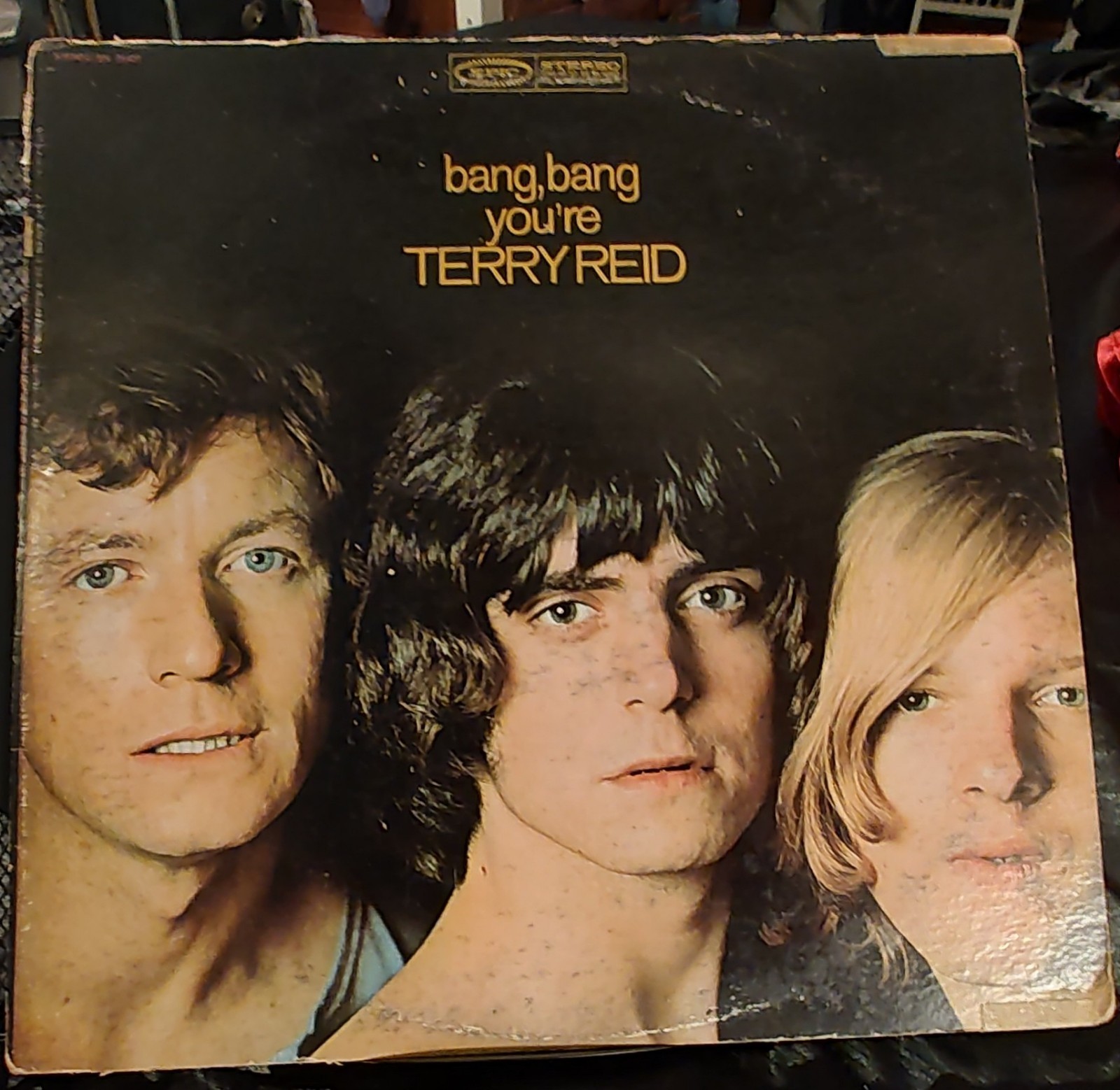 Terry Reid Bang, Bang You're Terry Reid LP Original Pressing 1968 Epic Stereo
