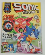 Sonic the Comic #151A FN; Fleetway Quality | Hedgehog with badge bonus - w/Bag+B