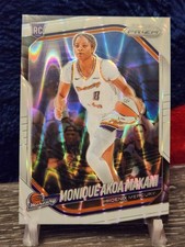2025 WNBA Prizm Monique Akoa Makani White Seismic Rookie - Phoenix Mercury