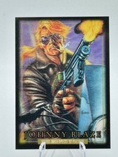 2024 Marvel Masterpieces Platinum 92 Johnny Blaze Lenticular # 2