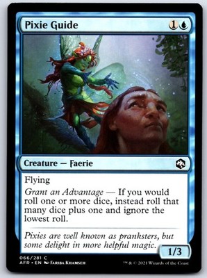 Pixie Guide 66 C Adventures in the Forgotten Realms Magic: The Gathering NM