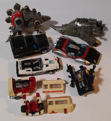 1980s Vintage Transformers Parts Repair Mixed Lot