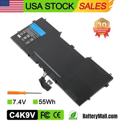 C4K9V Laptop Battery 55WH For DELL Y9N00 XPS13-L321X L322X XPS12-L221X 9Q23