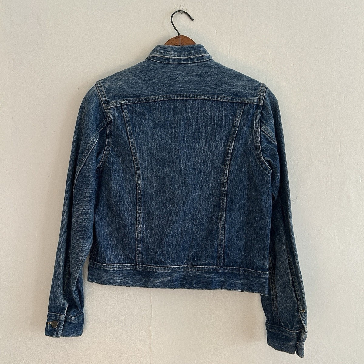 Vintage Lee 101-J Denim Jacket Size Small 60s 70s Riders