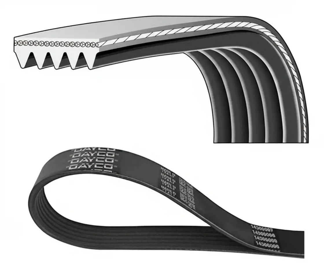 Dayco Cinghia Poly-V 5Pk1245 - Immagine 2