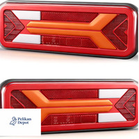 2 StüCk LED AnhäNger RüCkleuchten Satz, 12V 24V IP