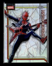 2026 Topps Chrome Marvel Spider-Punk #166 Refractor