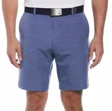 Callaway Mens Lightweight Opti Dri Performance Stretch Golf Short Blue Size 34